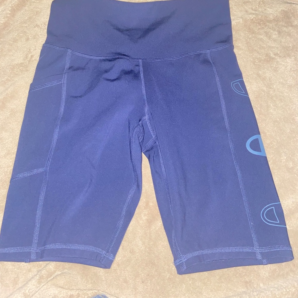 blue champion athletic shorts